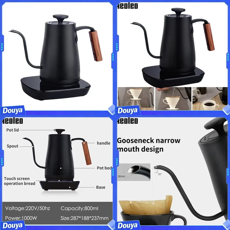 Czajnik do kawy XEOLEO z wąską – Electric Kettle Gooseneck recenzja i cena