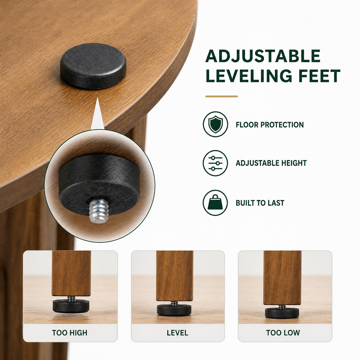 Okrągły stół jadalniany o śred – Kitchen Appliances Table recenzja i cena