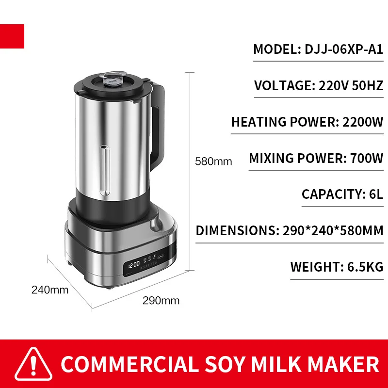 Profesjonalny automatyczny urz – Soy Milk Maker recenzja i cena