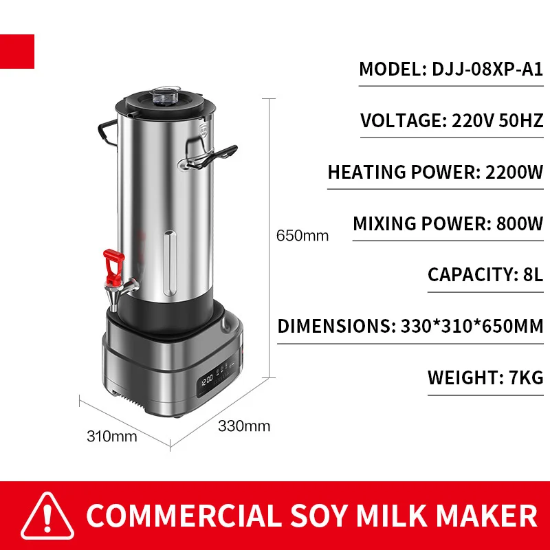Profesjonalny automatyczny urz – Soy Milk Maker recenzja i cena