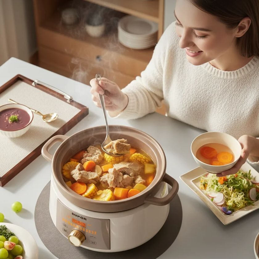 Elektryczny wolnowar ceramiczn – Kitchen Appliances Large recenzja i cena
