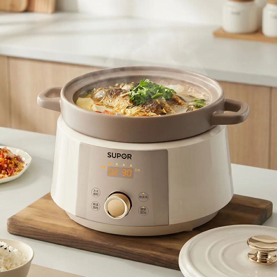 Elektryczny wolnowar ceramiczn – Kitchen Appliances Large recenzja i cena
